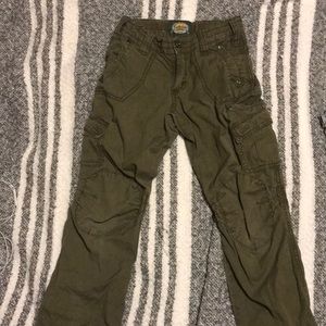 Cabelas for kids army green pant